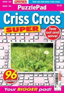 PuzzleLife PuzzlePad Criss Cross Super - Is. 104 2026