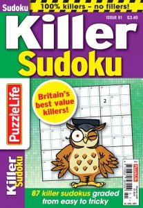PuzzleLife Killer Sudoku - Is. 51 2026