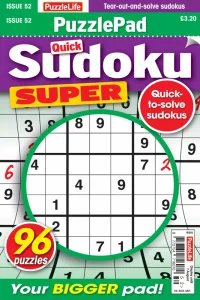 PuzzleLife PuzzlePad Sudoku Super - Is. 52 2025