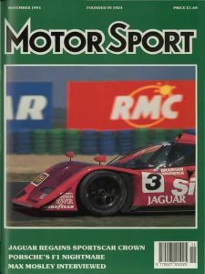 Motor Sport Retros - 11.1991