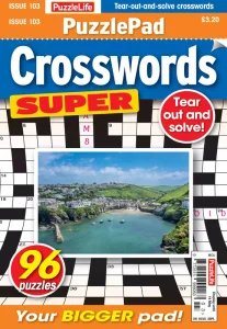 PuzzleLife PuzzlePad Crosswords Super - Is. 103 2026