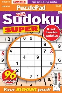 PuzzleLife PuzzlePad Sudoku Super - Is. 54 2025
