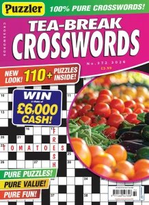 Puzzler Tea-Break Crosswords - Is. 372 2026