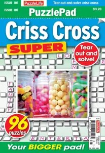 PuzzleLife PuzzlePad Criss Cross Super - Is. 101 2026