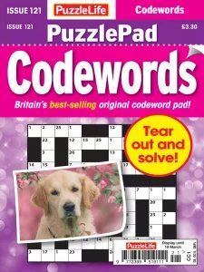 PuzzleLife PuzzlePad Codewords - Is. 121 2026