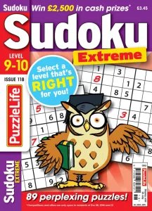 PuzzleLife Sudoku Extreme - Is. 118 2026
