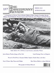 The Threepenny Review - Spring 2019