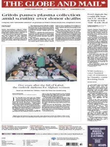 The Globe and Mail - 08.14.2026