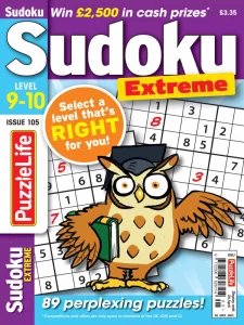 PuzzleLife Sudoku Extreme - Is. 105 2025