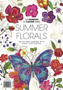 Colouring Book: Summer Florals - Book 135 2026