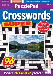 PuzzleLife PuzzlePad Crosswords Super - Is. 102 2026