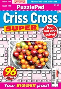 PuzzleLife PuzzlePad Criss Cross Super - Is. 108 2026