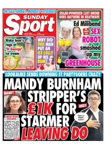 Sunday Sport - 28.06.2026